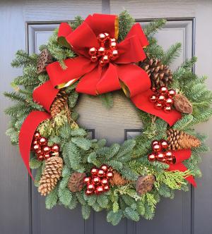 door wreath deluxe 2